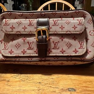 Louis Vuitton Red Mini Lin Juliette